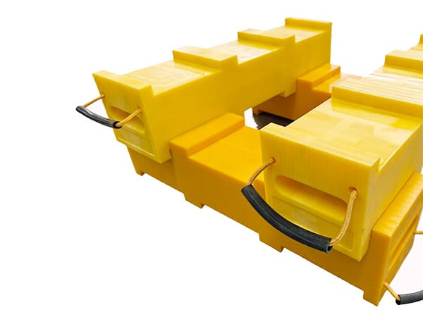 Heavy duty cribbing block outrigger pads