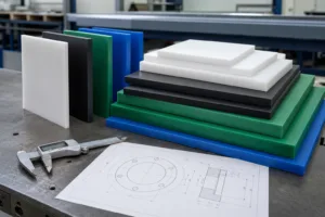Industrial plastic sheet thickness comparison for engineering applications
